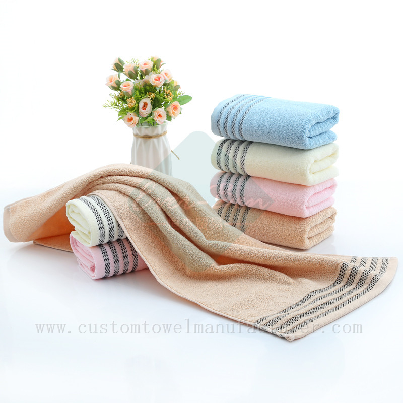 Bulk custom hand towels Factory for Germany France Italy Australia Middle-East USA